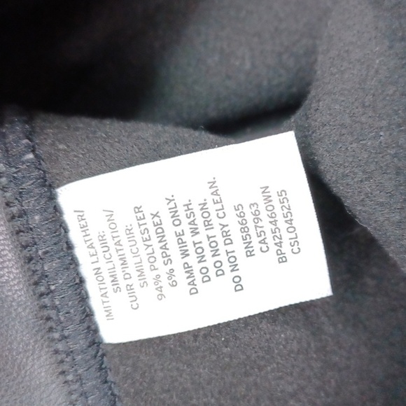 BP. Nordstrom Synthetic Leather Leggings NWT - Picture 4 of 5